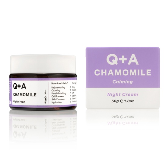Q+A Chamomile Night Cream 50 g