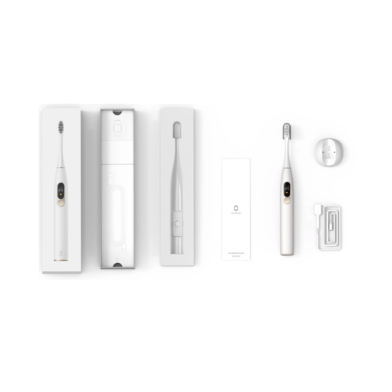 Oclean Eltandborste X Ivory White