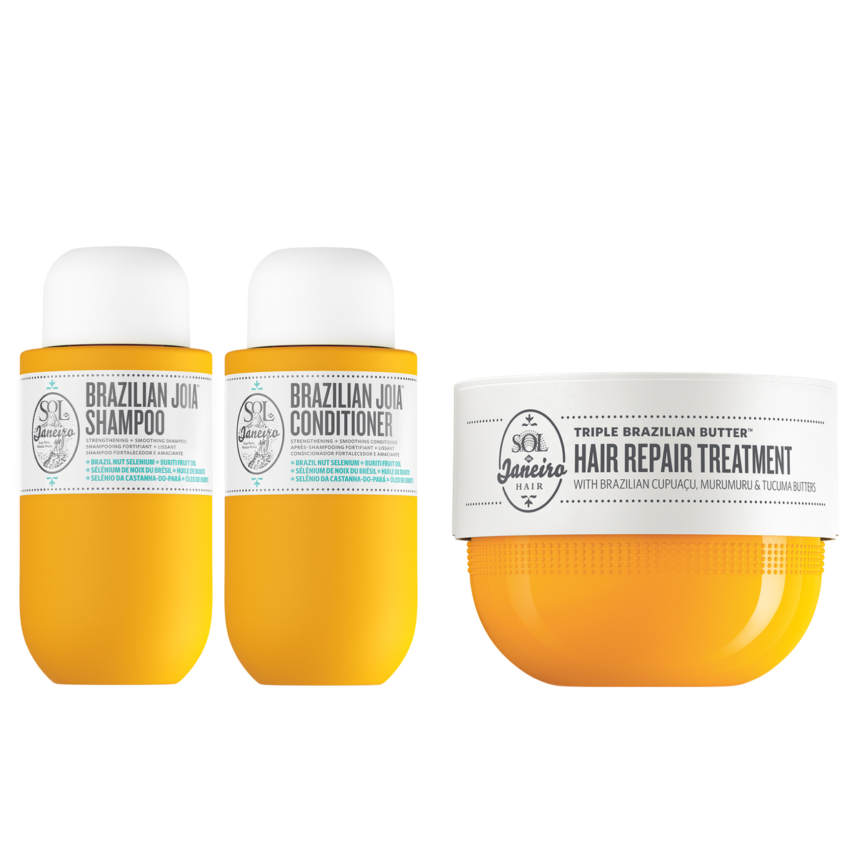 Sol de Janeiro Brazilian Joia and Triple Brazilian Butter Hair Set