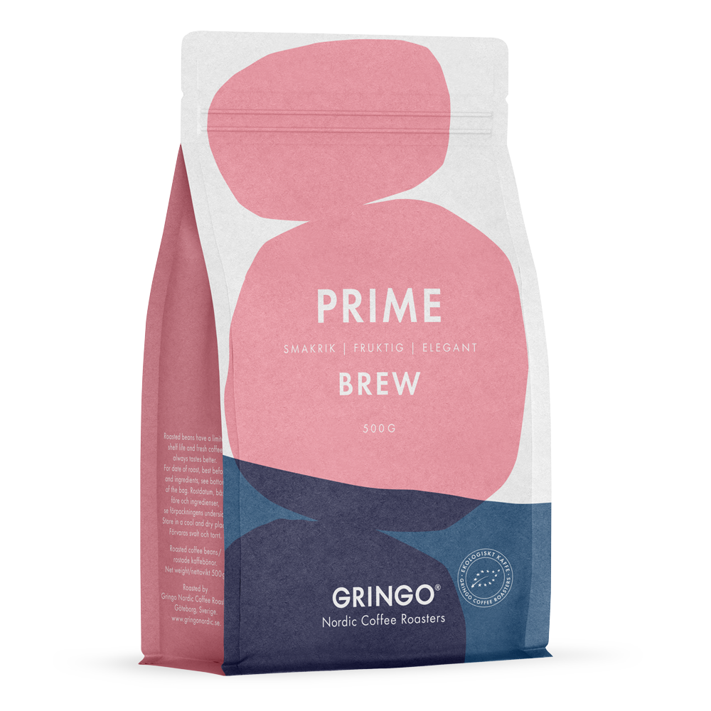 Gringo Prime Brew EKO hela bönor 500 g