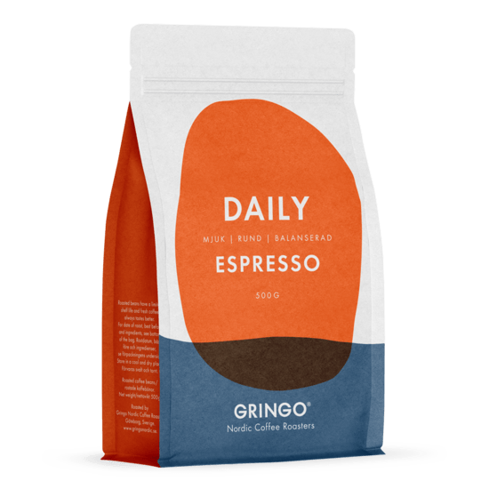 Gringo Daily Espresso hela bönor 500 g