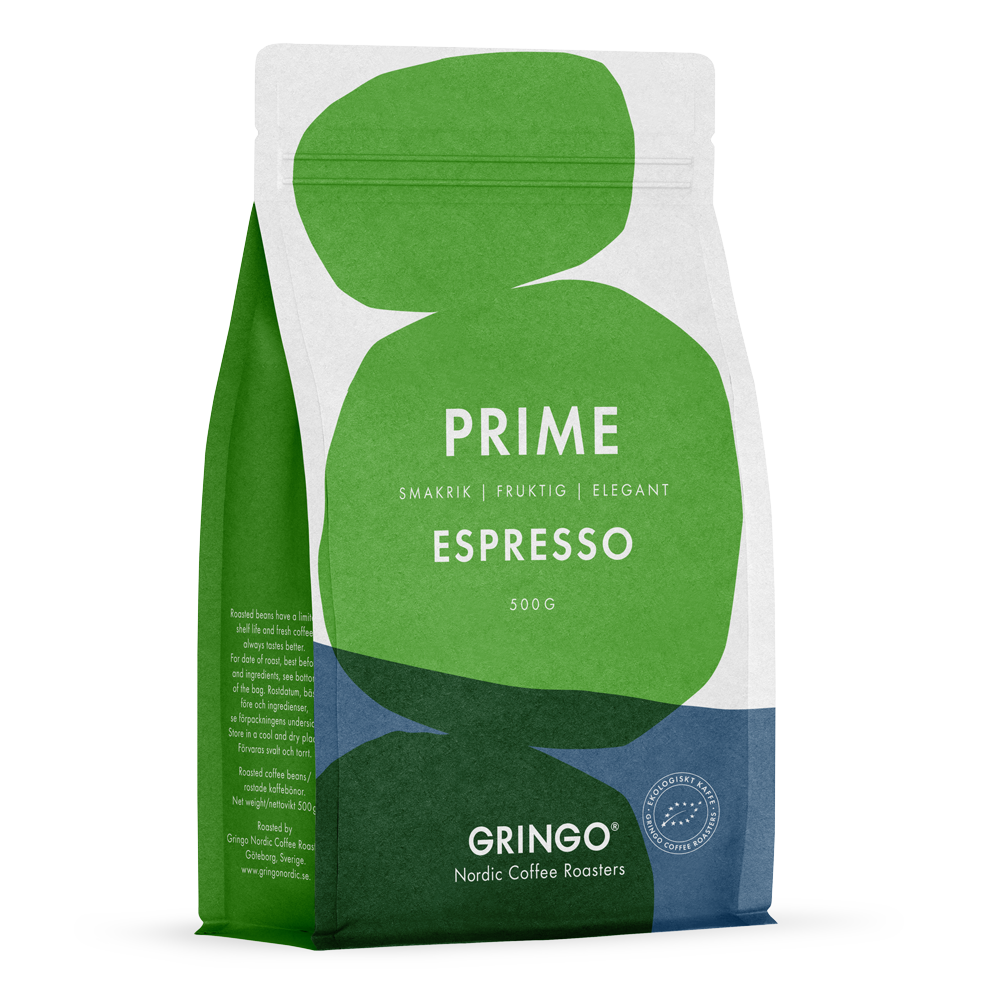 Gringo Prime Espresso EKO hela bönor 500 g