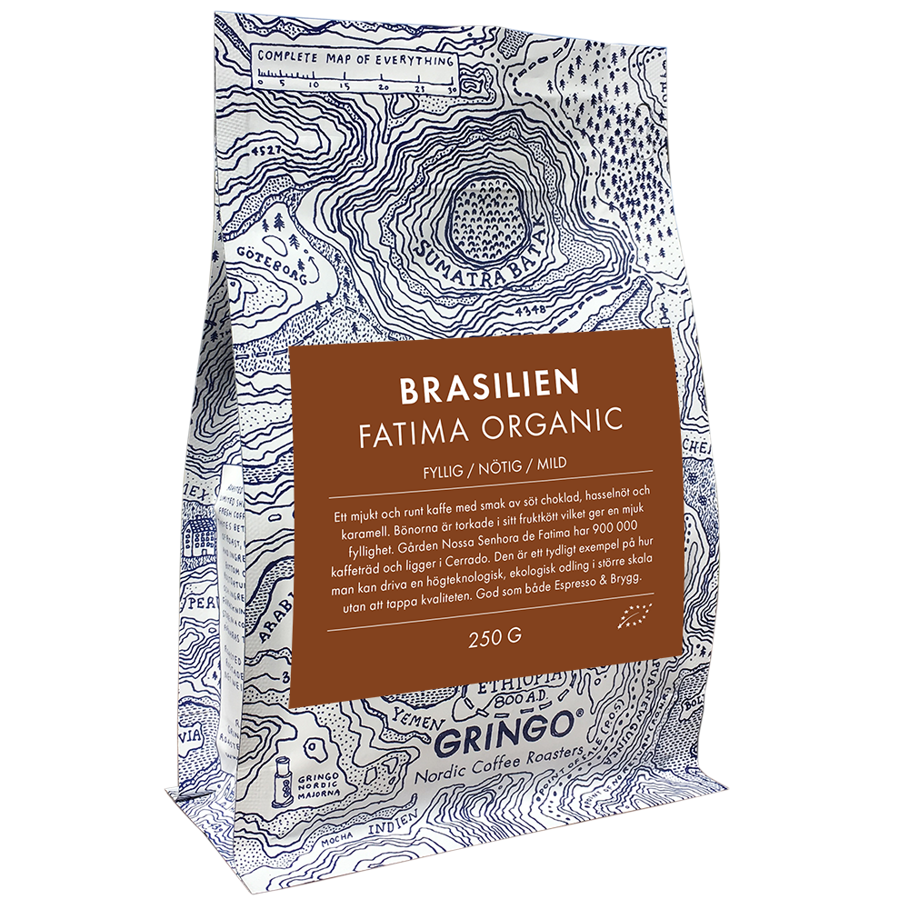 Gringo Fatima Organic hela bönor 250 g