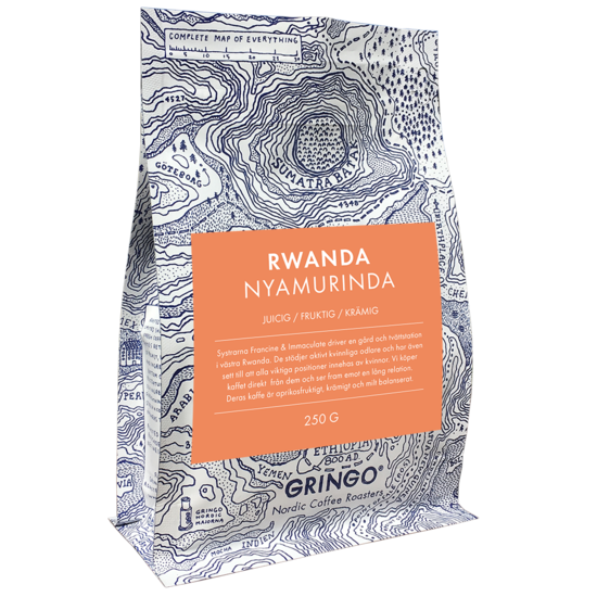 Gringo Rwanda Nyamurinda hela bönor 250 g