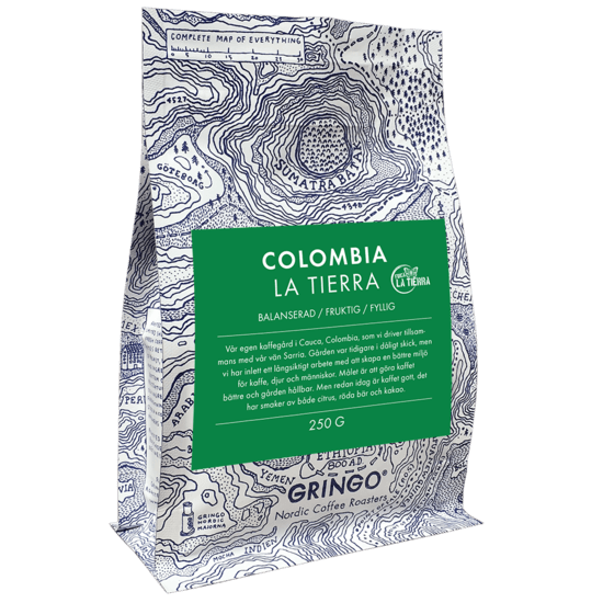 Gringo Colombia Finca La Tierra hela bönor 250 g