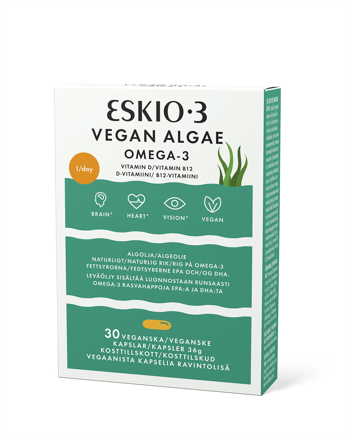 Eskio-3 Vegan Algae 30 kapslar