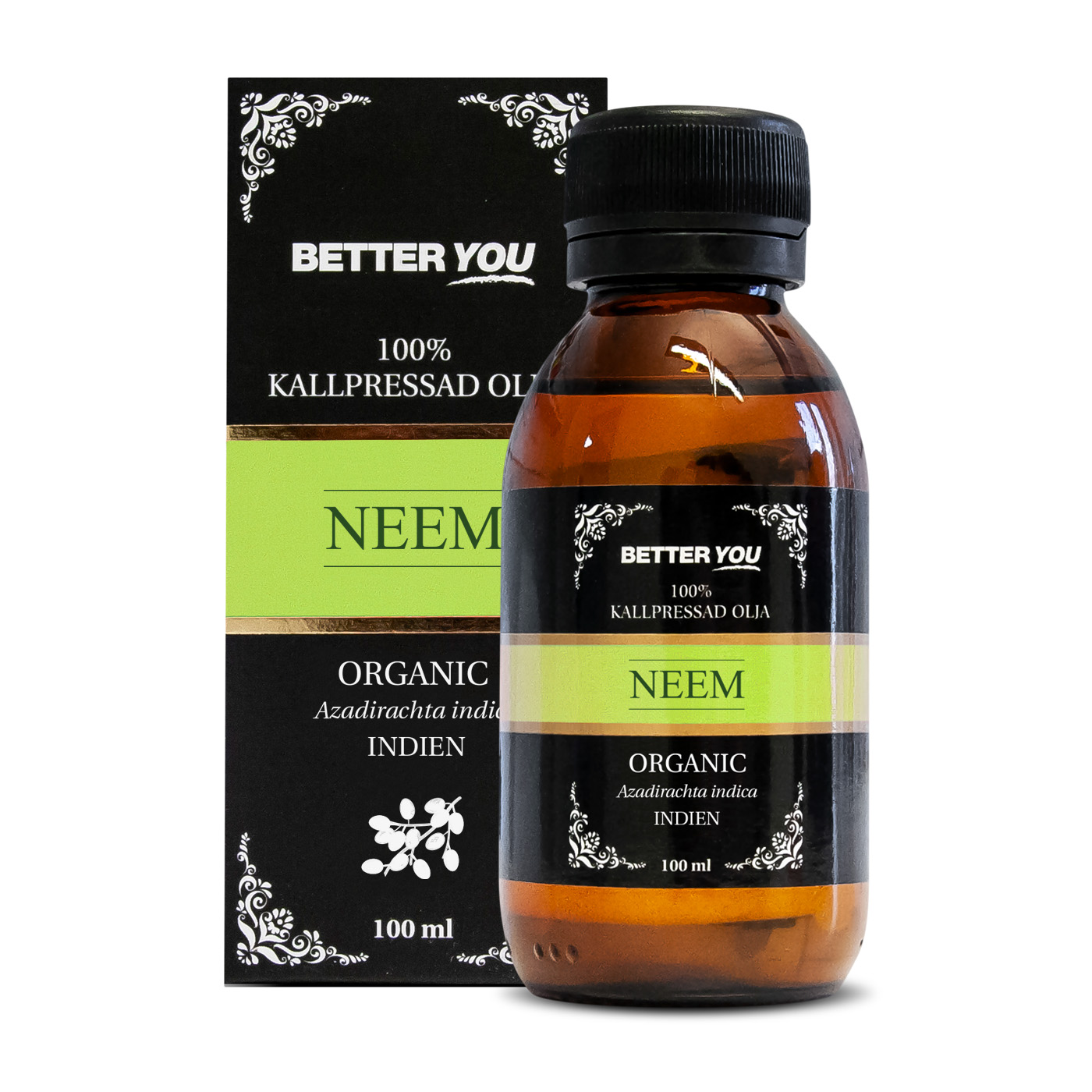Better You Kallpressad Neem olja 100 ml
