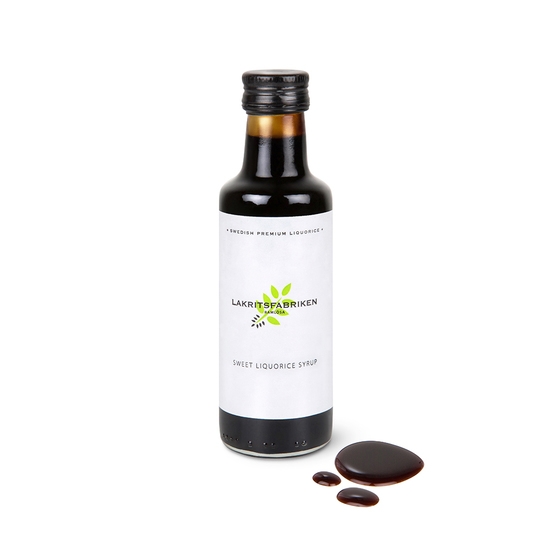 Lakritsfabriken Liquorice Syrup Sweet 100 ml