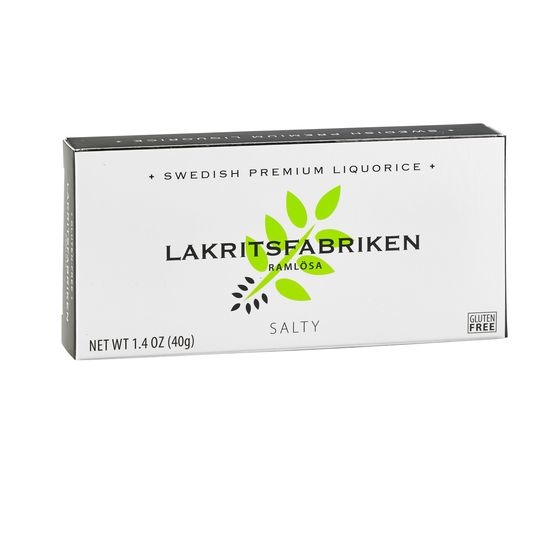 Lakritsfabriken Premium Liquorice Salty 40 g
