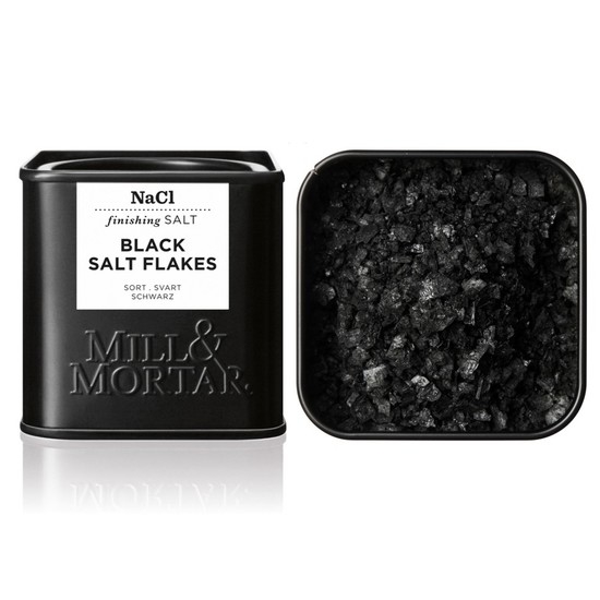 Mill & Mortar Svart Salt 80 g