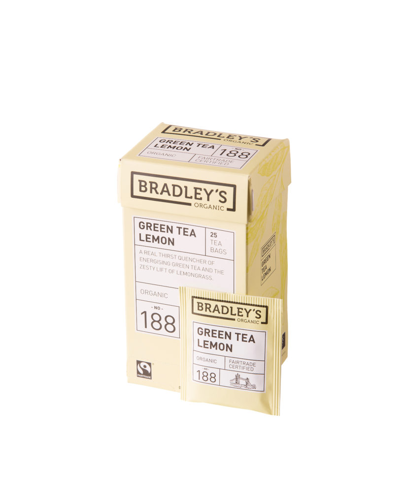 Bradley's Green Tea Lemon 25 st