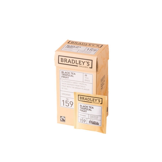 Bradley's Black Tea Tropical Fruit 25 st