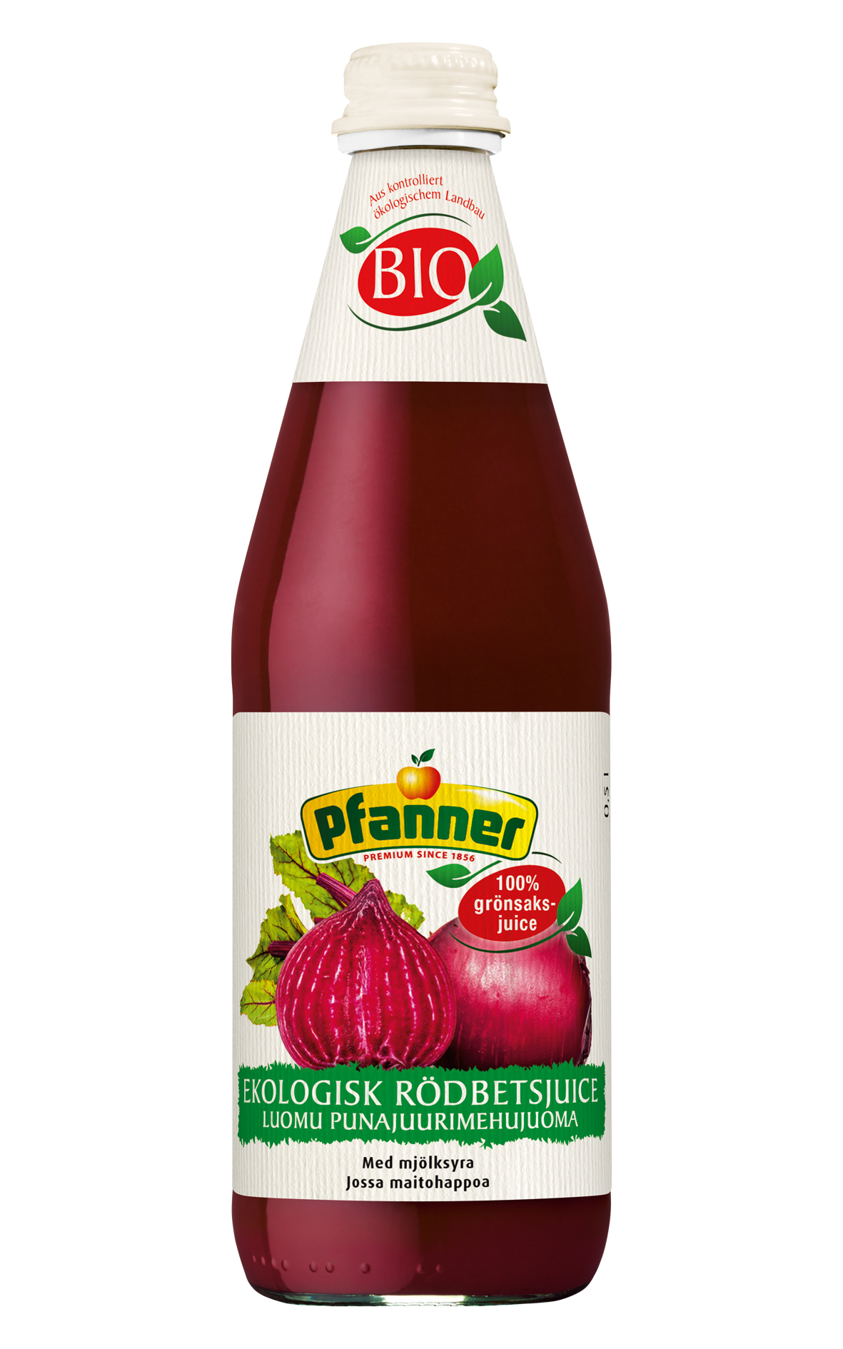 Pfanner EKO Rödbetsjuice NFC 500 ml