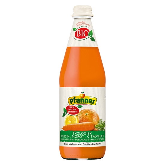 Pfanner EKO Apelsin Morot Citron Juice 500 ml