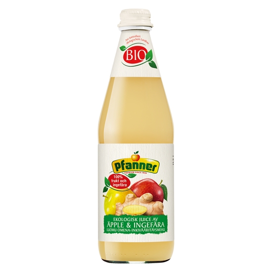 Pfanner EKO Äpple & Ingefära juice NFC 500 ml
