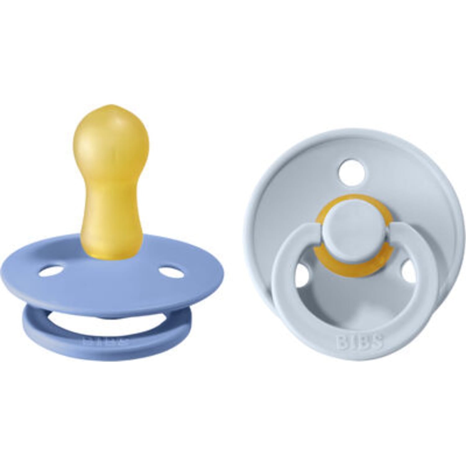 Alternativ bild 1 för BIBS Colour Sky Blue/Baby Blue strl. 2 (6-18 månader) 2-pack