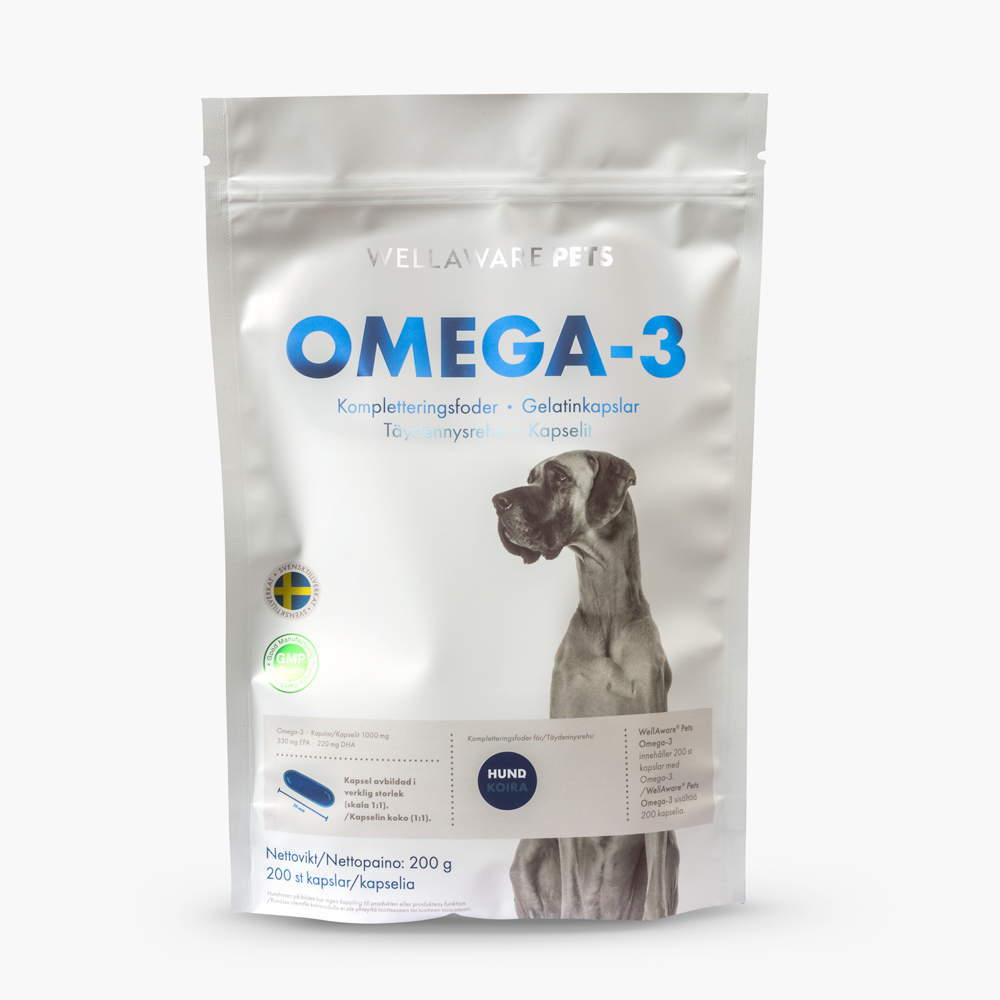 WellAware Pets Omega 3 kapslar 200 st