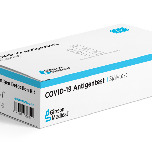 Gibson Medical Covid Självtest Pågående Infektion 5-pack