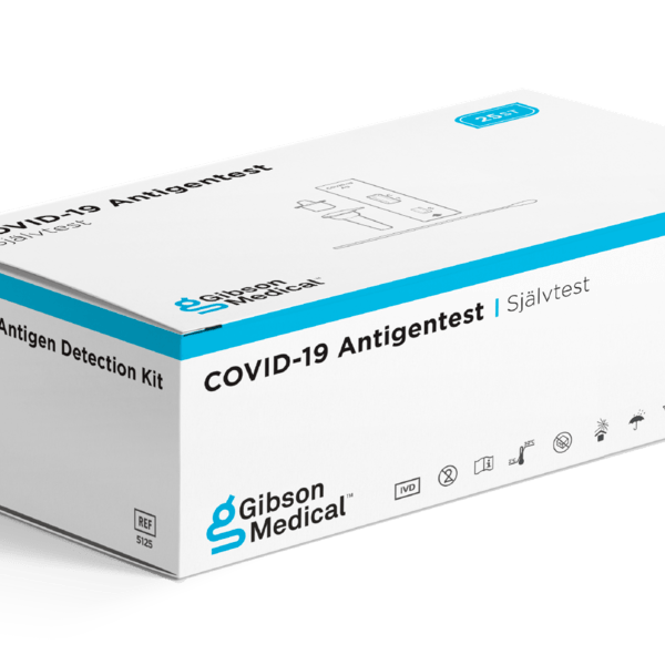 Gibson Medical Covid Självtest Pågående Infektion 25-pack
