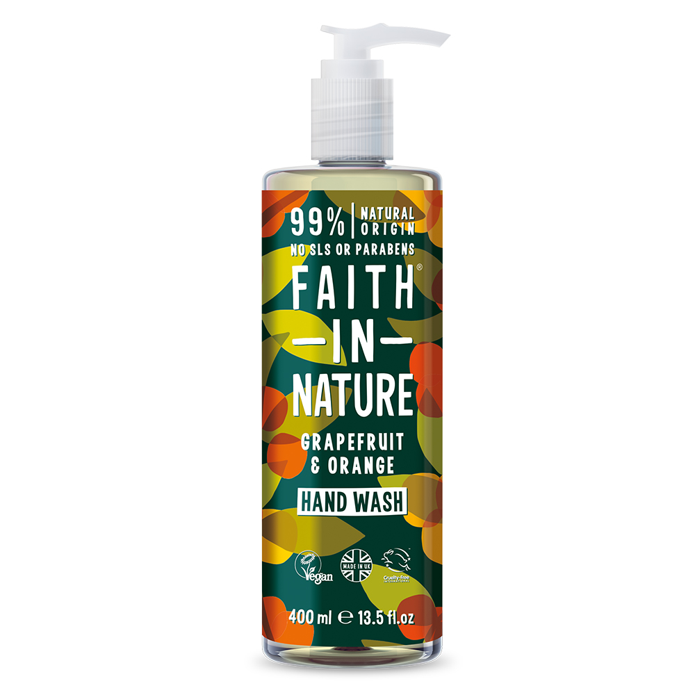 Faith in Nature Hand Wash Grapefruit & Orange 400ml