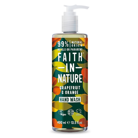 Faith in Nature Hand Wash Grapefruit & Orange 400ml