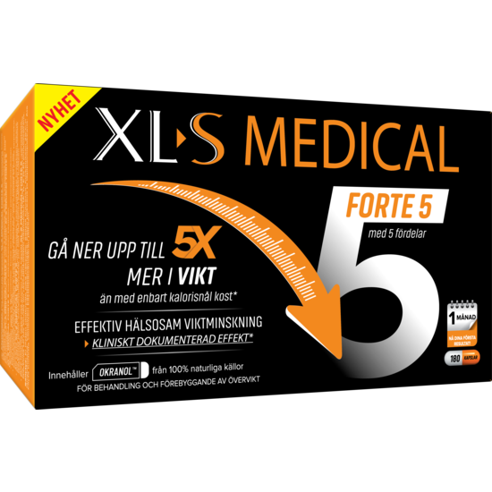 XL-S Medical Forte 5 180 kapslar