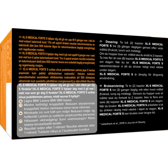 XL-S Medical Forte 5 180 kapslar