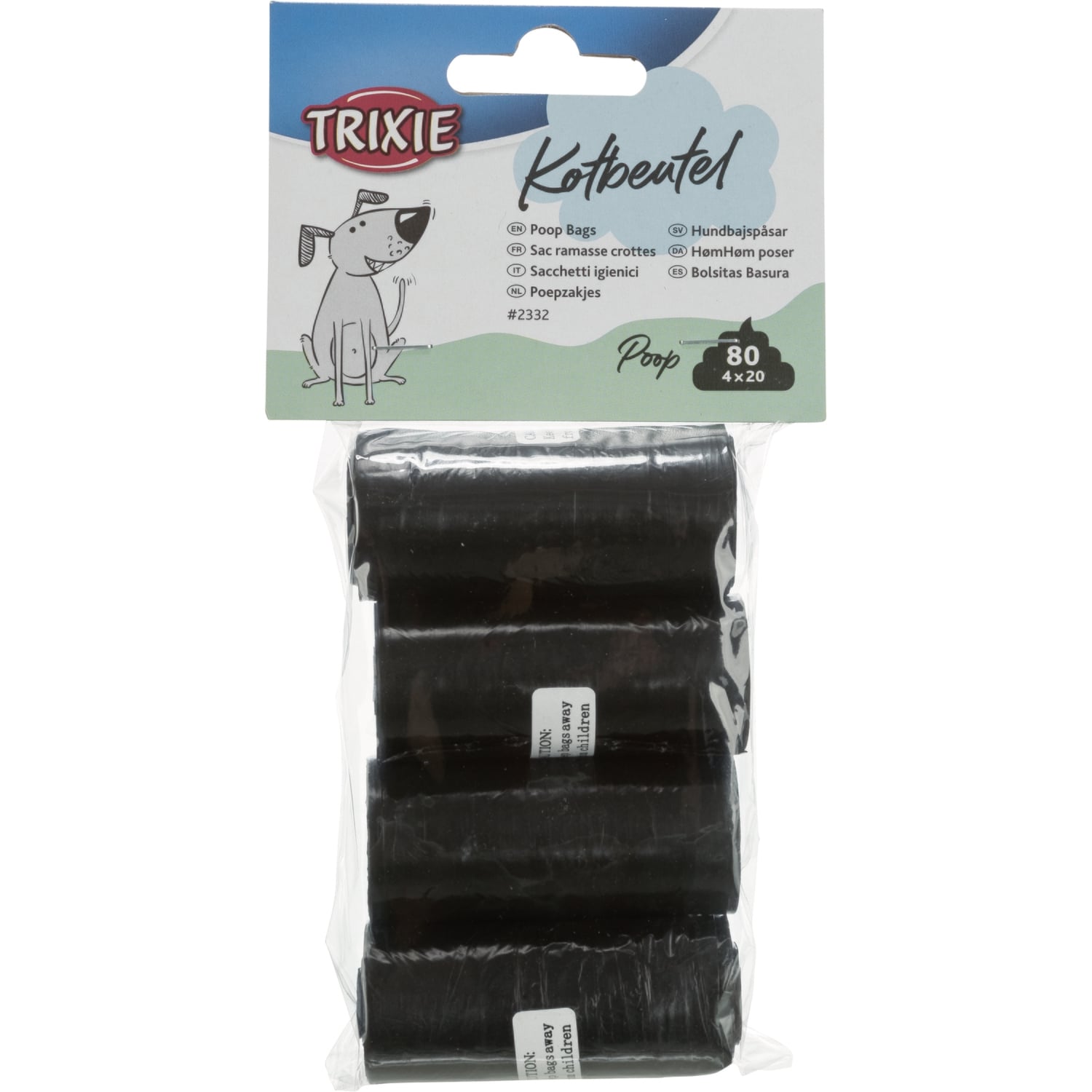 Alternativ bild 1 för Trixie Bajspåsar 4 rullar x 20 st
