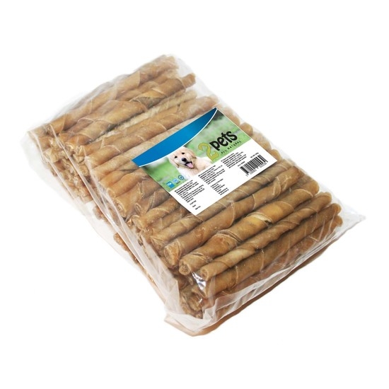 2pets Tuggpinne vriden 12 cm/9-10 mm 100-pack
