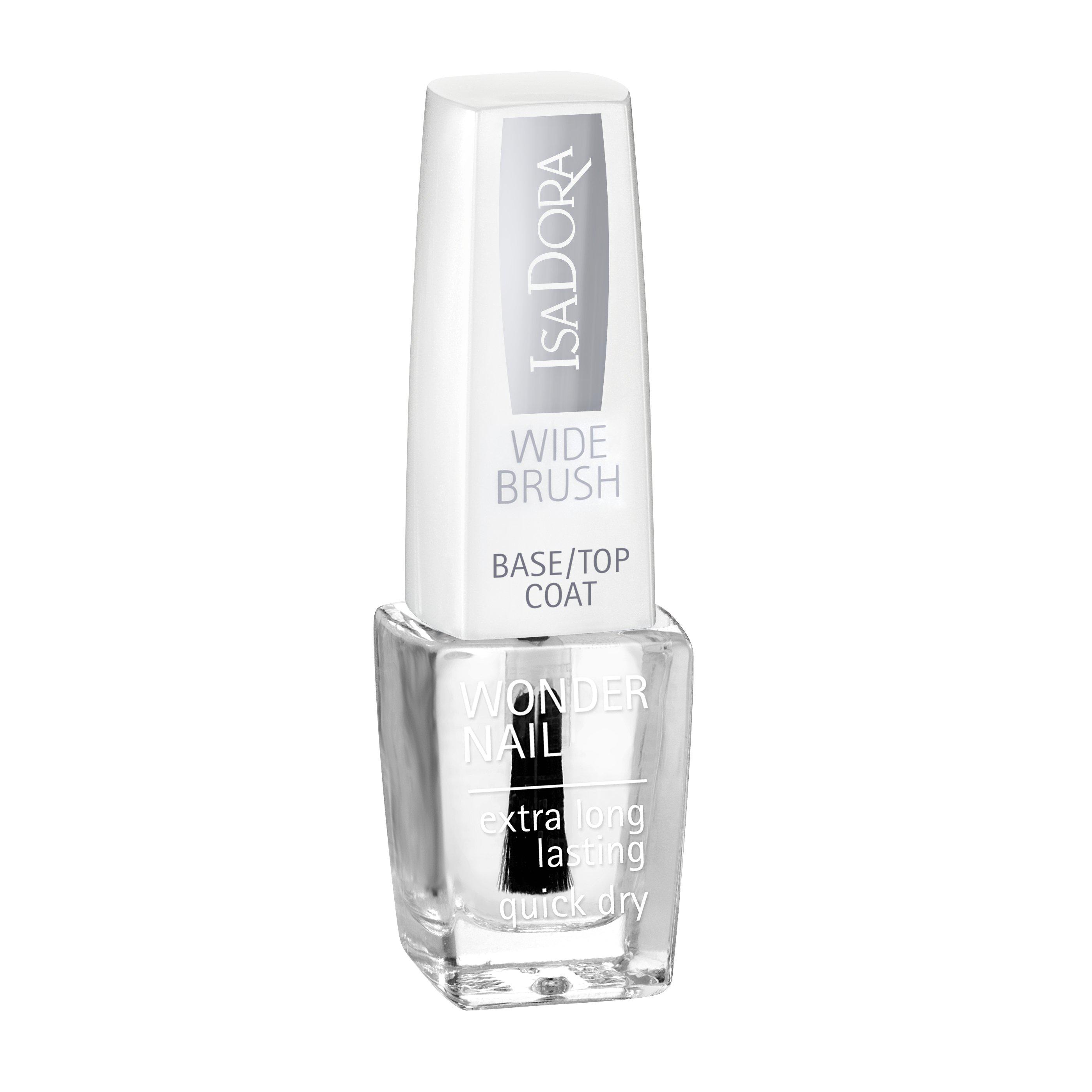 IsaDora Wonder Nail Top/Base Coat Clear 6 ml