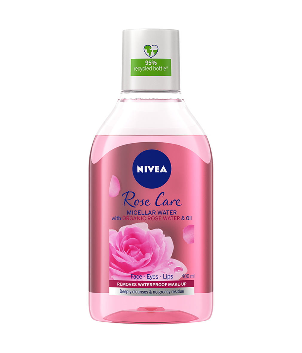 NIVEA Rose Care Micellar Organic Rose Water & Oil 400 ml
