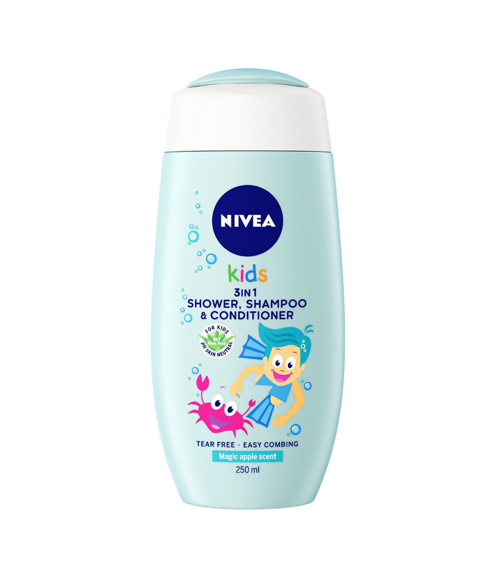 NIVEA Kids 3in1 Shower Apple 250 ml