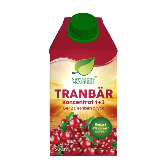 Naturens Skafferi Tranbärskoncentrat 500 ml