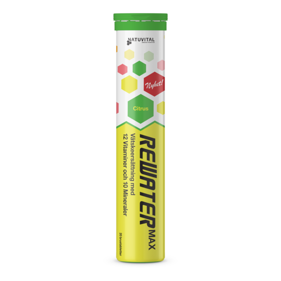 ReWater Max Citrus 20 brustabletter