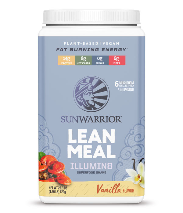 Sunwarrior Lean Supershake Illumin8 Vanilj 720 g