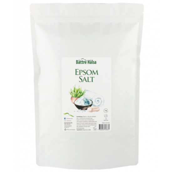 Bättre Hälsa Epsom Salt 1 kg