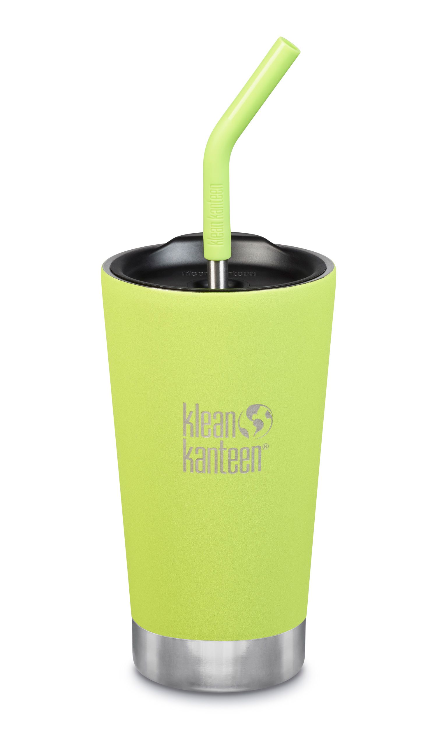 Klean Kanteen Insulated Tumbler Straw Lid Juicy Pear 473 ml