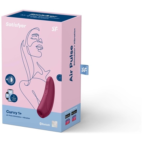 Satisfyer Curvy 1+ Rose Red