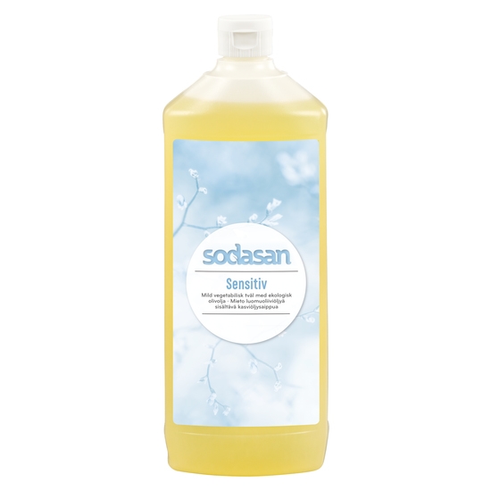 Sodasan Sensitiv Tvål 1000 ml