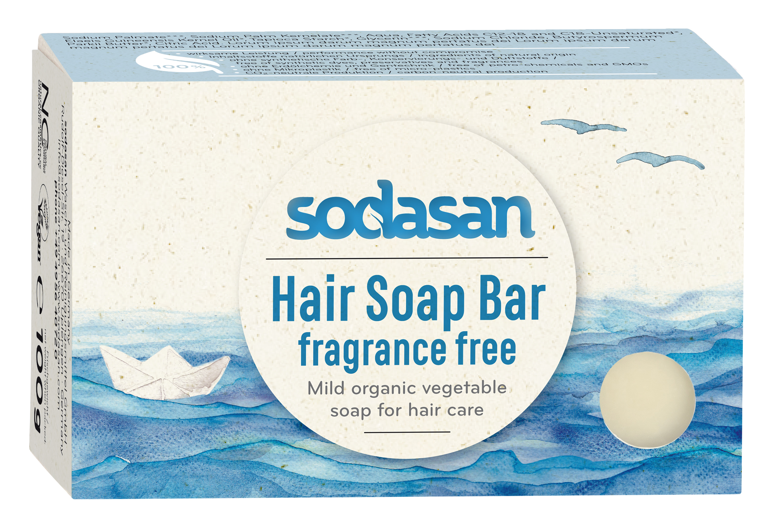 Sodasan Hår Tvål Sensitiv 100 g
