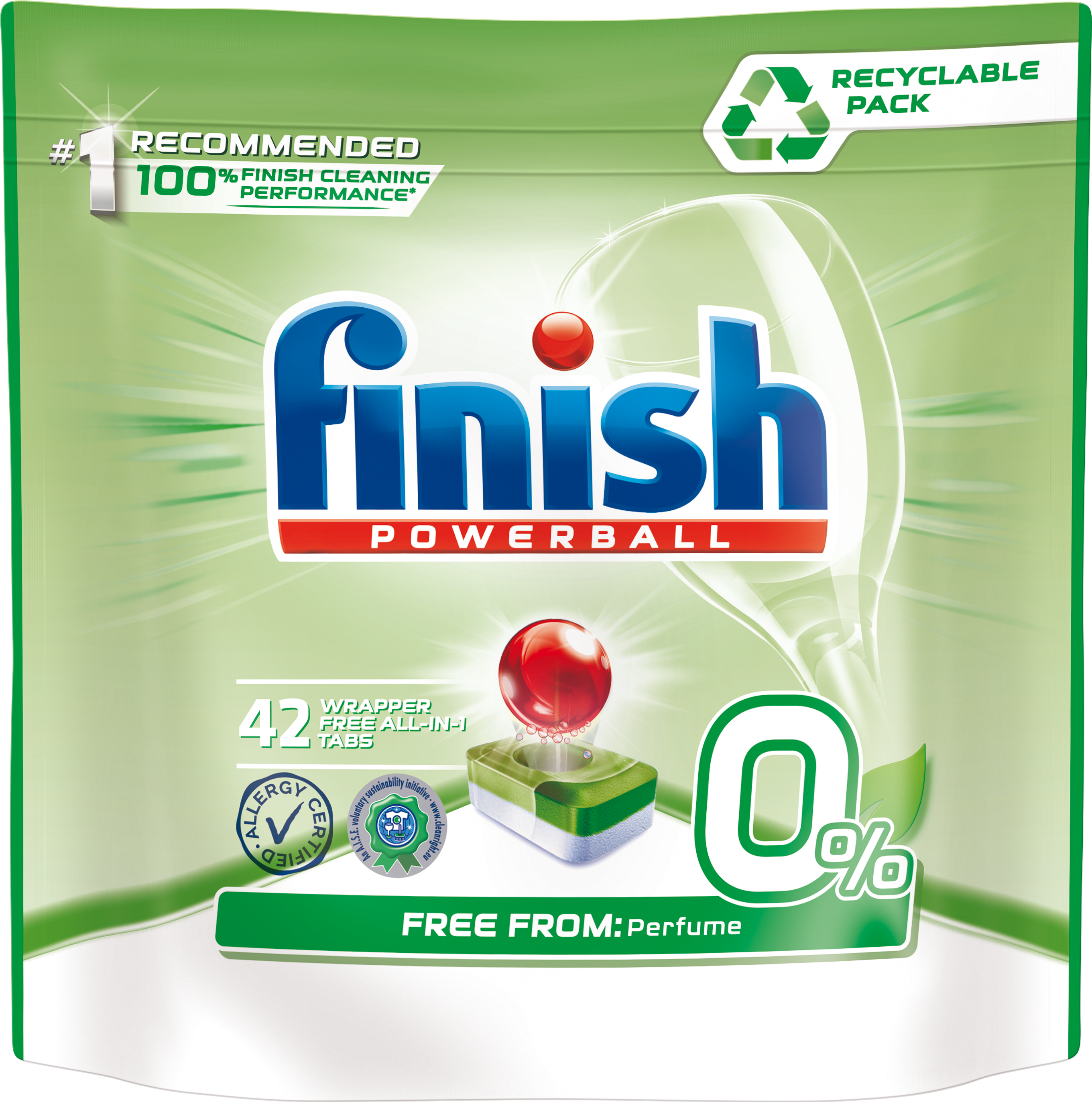 Finish All in One Max 0% 42 tabletter