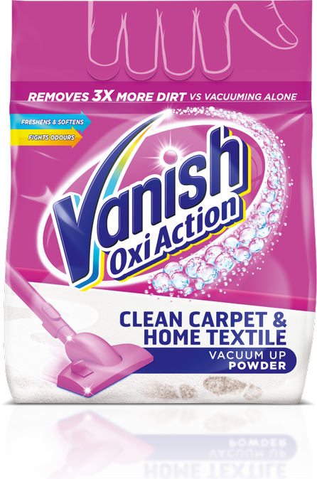 Vanish Matta & Möbelklädsel Rengöringspulver 650 g