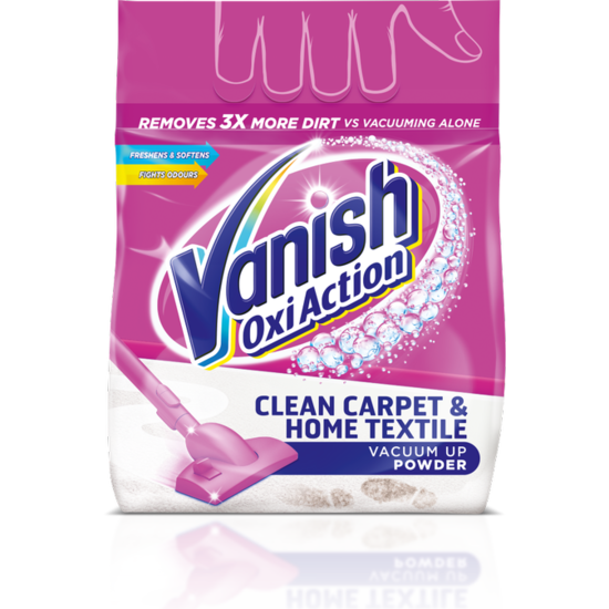 Vanish Matta & Möbelklädsel Rengöringspulver 650 g