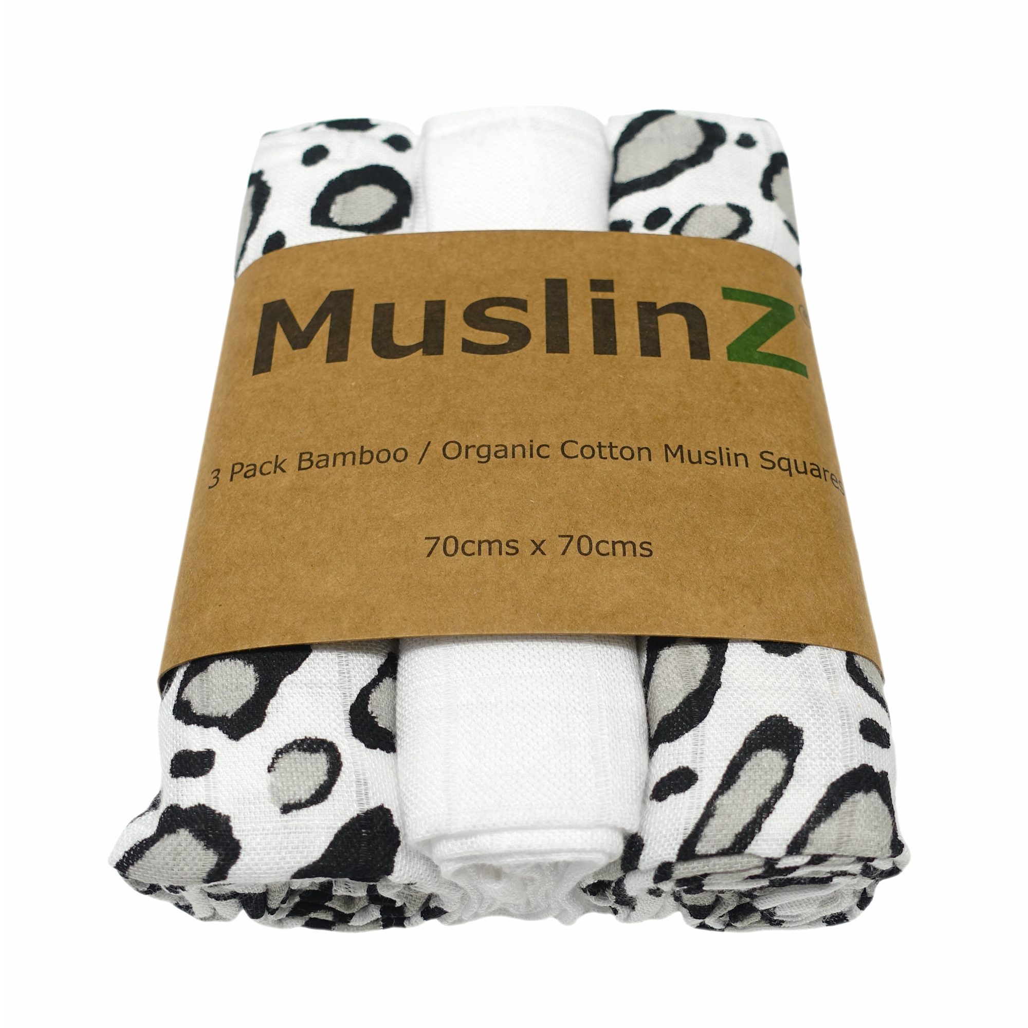MuslinZ EKO Muslinfiltar Leopard 3-pack