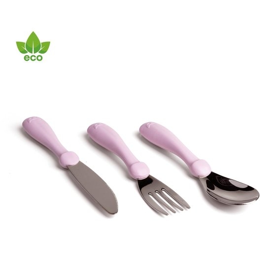 Herobility Eco Toddler Cutlery - Pink