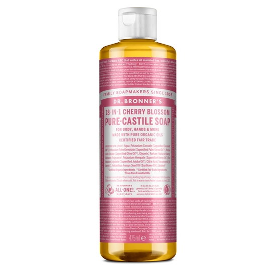 Dr. Bronner's Pure Castile Liquid Soap Cherry Blossom 475 ml