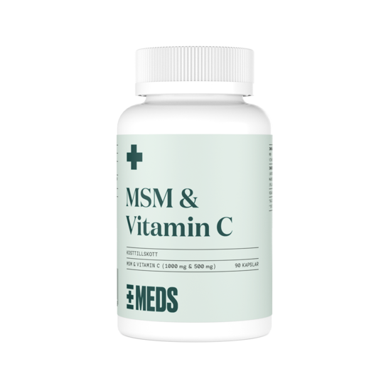 MEDS MSM + Vitamin C 90 kapslar