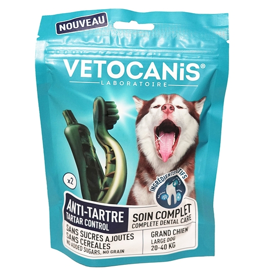 Vetocanis Dentaltugg För Hund Large 2-pack