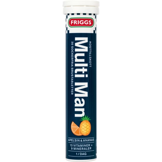Friggs Multivitamin Man 20 brustabletter