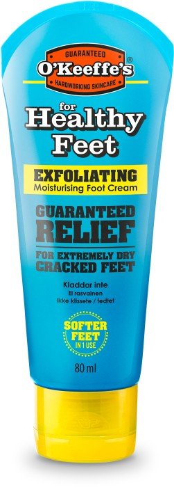 O'Keeffe's Healthy Feet fotkräm Exfolierande 80 ml